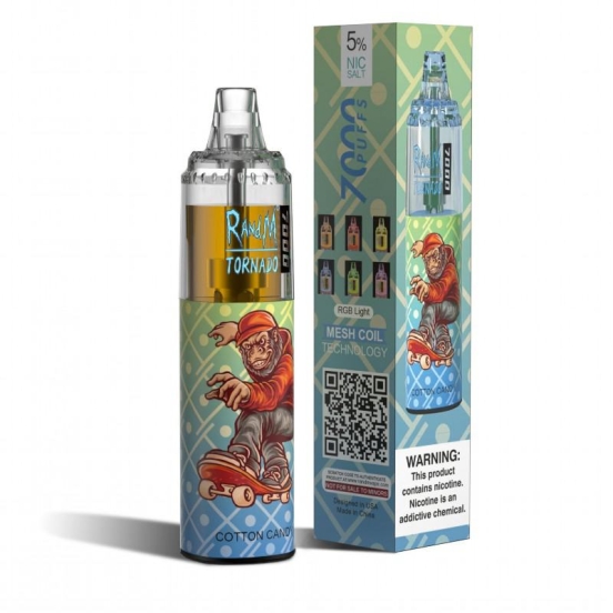 R & M Randm Tornado 7000 Puffs Disposable Smooth Hit Vape