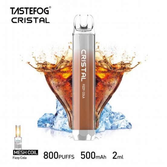 Disposable TASTEFOG/OEM Vape Tastefog Crystal 800 Puffs Wholesale