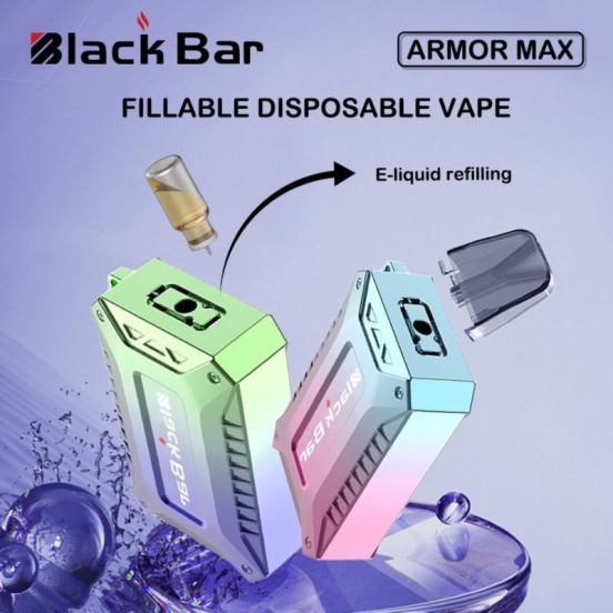 Top Sale Disposable Black OR Customizer Your Brand Armor Max Fillable 15000 Puffs Vapes Wholesale