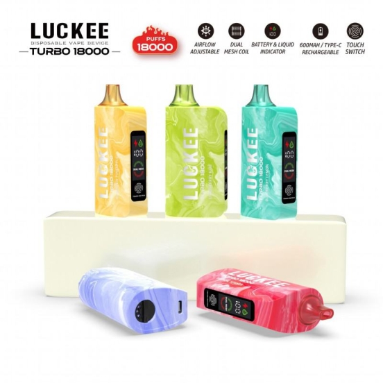 Competitive Pricing Luckee Turbo 18000 7500 Puffs Box