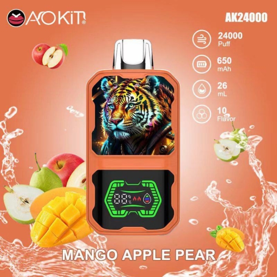 Vapsolo Aokit Ak 24000 Puffs Disposable E-cigarette Puff