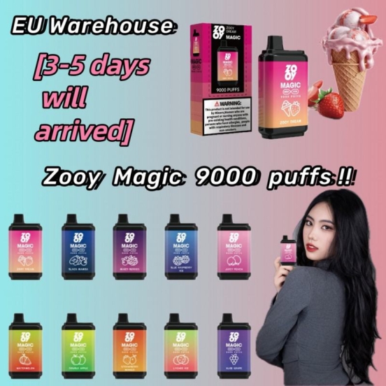 Best Vape Pen Disposable Zooy Vapes Magic 9000 Puffs Wholesale