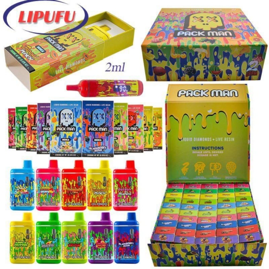 Premium Puff Led 2g Packman Gen 3 Disposable E-cigarette