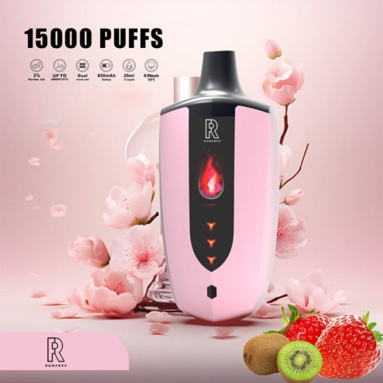 Bulk Price Runfree Disposable Vape Bar Rf458 15000 Puffs Wholesale