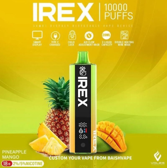 Disposable Baish Irex 10000 Vape Pens Wholesale Price
