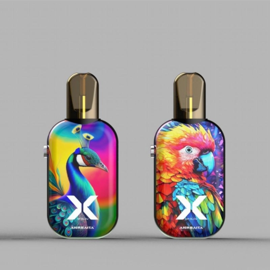 Superior Quality Disposable Big Hit Vape aierbaita Air Glow X/ Oem 600 Puffs