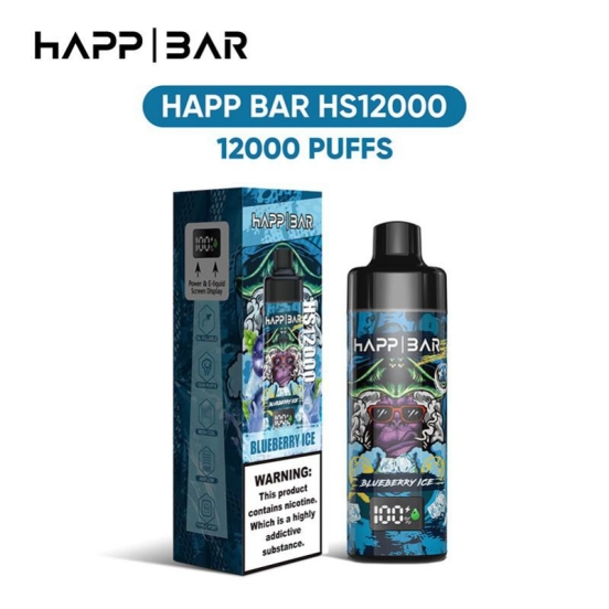 Bulk Pricing Wholesale Vape Disposables VAPRIDE Happ Hs 12000 Puffs