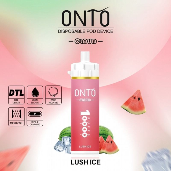Best Quality ONTO Onto Cloud 10000 Wholesale Price Disposable Vape Pens