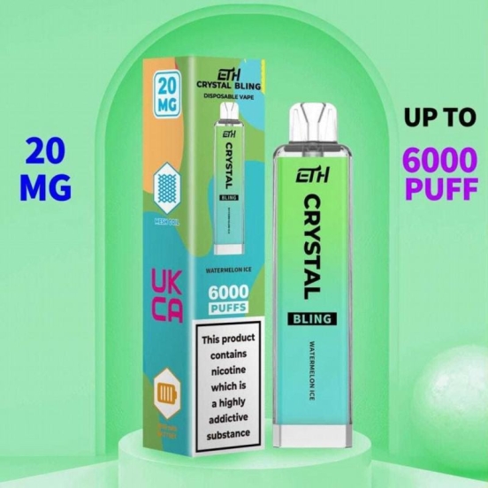 All Flavors Wholesale Crystal Bling 6000 Puffs Disposable Vape Pen