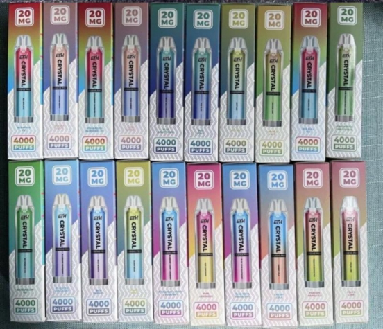 Authentic Smooth Hit Disposable Vape Energy Crystal 4000 Puffs