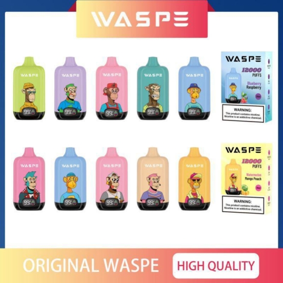 Waspe Vapes Wholesale Digital 12k