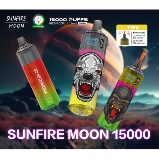 2024 Best Vape Sunfire S37 15000 Puffs Box