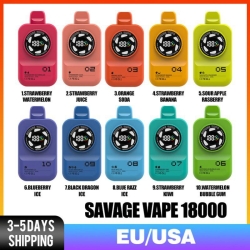 Disposable Vapes Savage Camera 18k