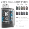 Smooth Hit Disposable Vape Zooy Mega 12000