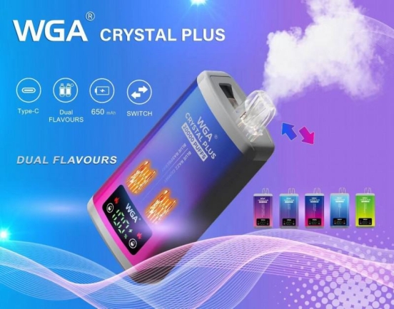 Top Sale Puff Wga Crystal Plus 20k 12000 Puffs Disposable E-cigarette