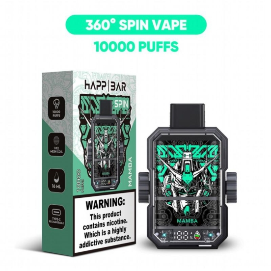 Wholesale Disposable Vape Pens VAPRIDE Vapride Happ Spin 10000 Puffs