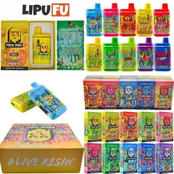 Lipufu Disposable Vape Brands 2g Packman Extracts Gen 3 Digital Screen