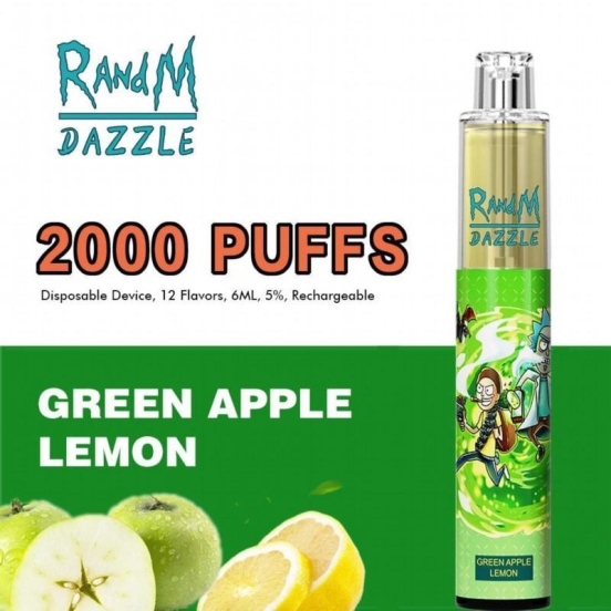 Top-notch Vaping Randm 2000 Puffs Disposable Smooth Hit Vape