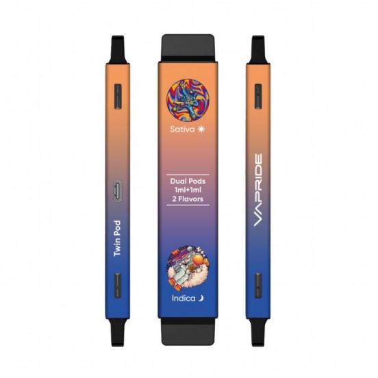 Competitive Pricing VAPRIDE Vape Pen Vapride Twin Pod Disposable S