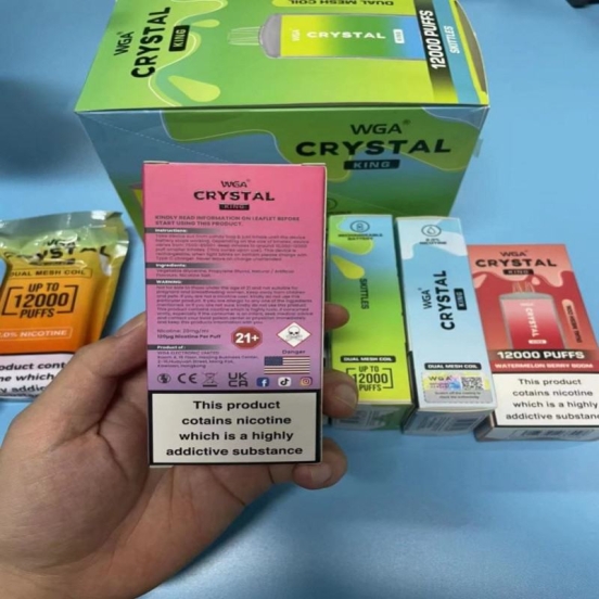 Bulk Price Wga Crystal King 12000 Puffs Vapes