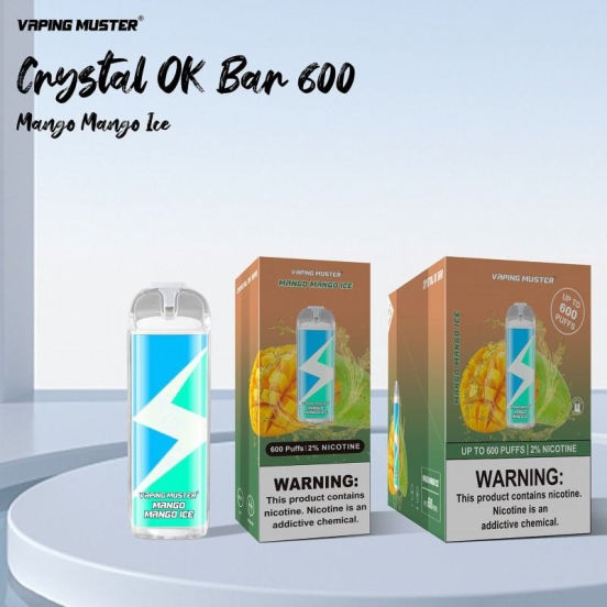 Vaping Muster Ndo 600 Puffs Vape Disposable Wholesale