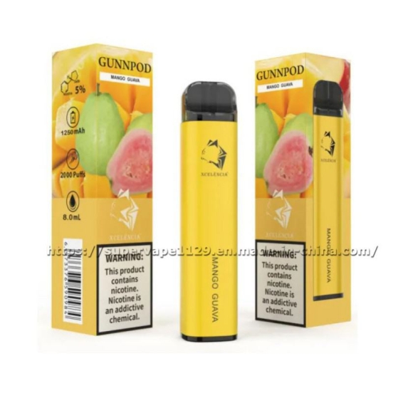 Big Puff Pens Plus Gunpod Original 2000 Gunpod Vape