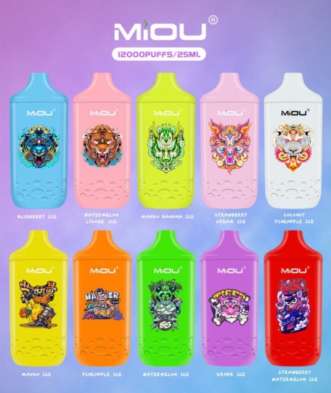 Wholesale MIOU Miou 12000 Puffs Disposable Vape