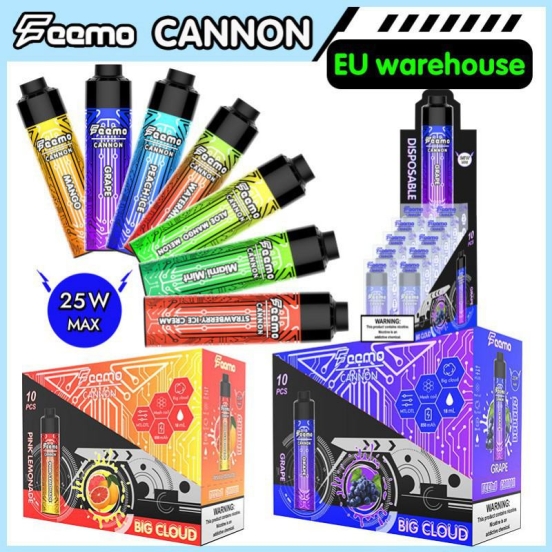 Best Support OEM Vape Feemo Cannon 10k Puffs Wholesale