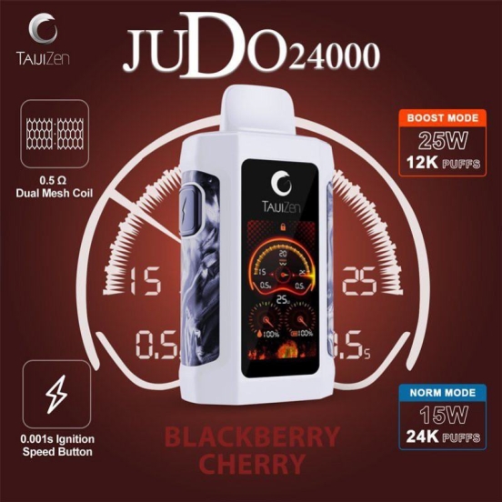 Good Price Disposable Vapes Ijoy Taijizen Hd Tft Version 24000 Puffs Wholesale