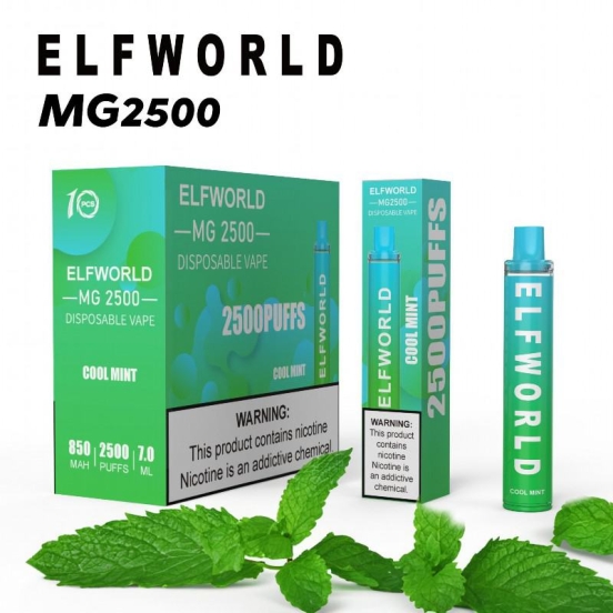 Puff Elfworld Mc8500 2500 Puffs Electronic Cigarette