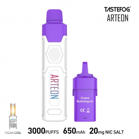 TASTEFOG Tastefog Arteon 3000 Puffs Disposable Vape Device