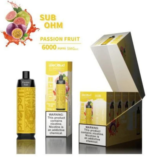 zbood Wecloud 6000 Wholesale Price Disposable Vape Pen