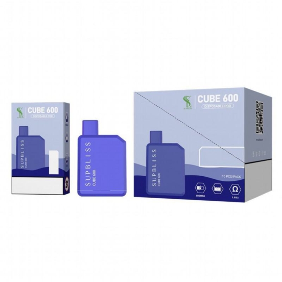 Competitive Pricing Randm Supbliss Cube 600 Puffs Vape Wholesale