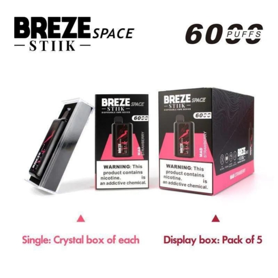 Vape Bars Wholesale Breze Stiik 6000 Puffs