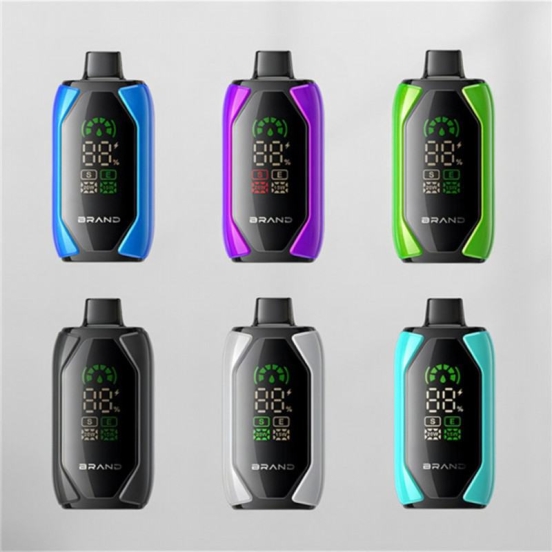 2024's Top Sellers OEM Digital Screen 5000-15000 Puffs Vape Rechargeable