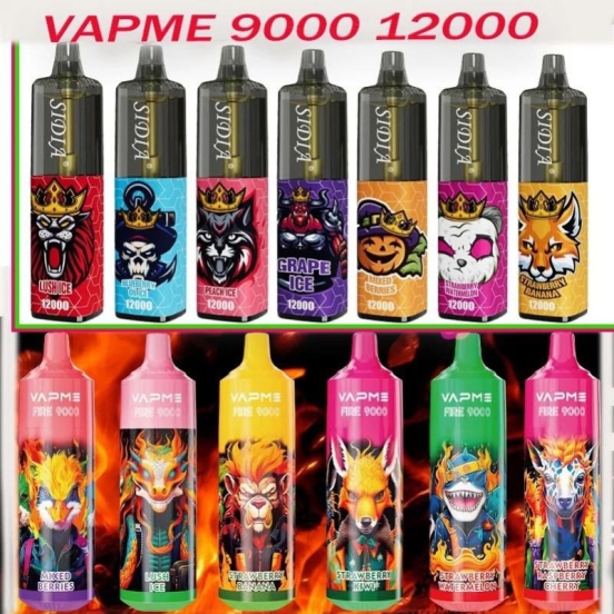 Wholesale Vapme Fire 9k 9000+ Puffs Disposable Vapes