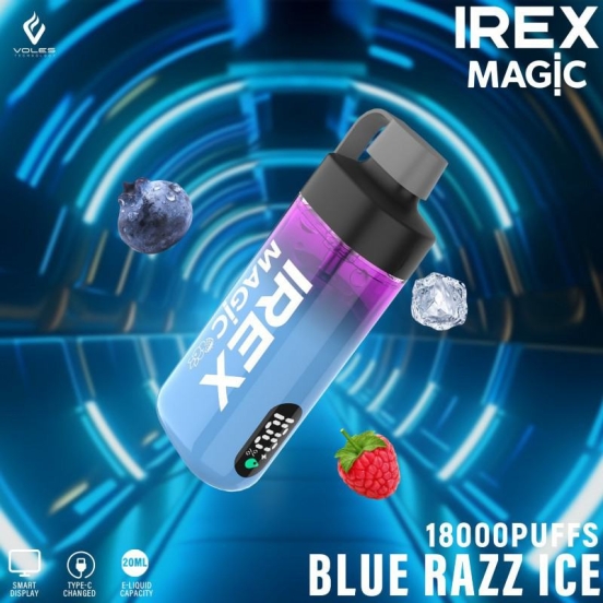 2024 Best Selling Disposable Volestech Irex Magic 18000 Puffs E-cigarette Nicotine