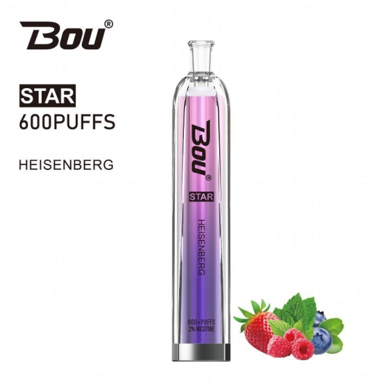 2024 Best Selling Wholesale BOU 600 Puffs Disposable Vapes