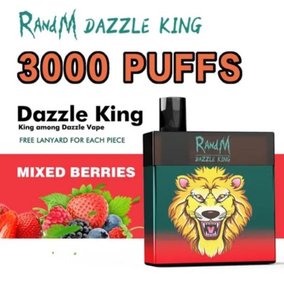  Randm Dazzle King 3000 Disposable Vape Pod