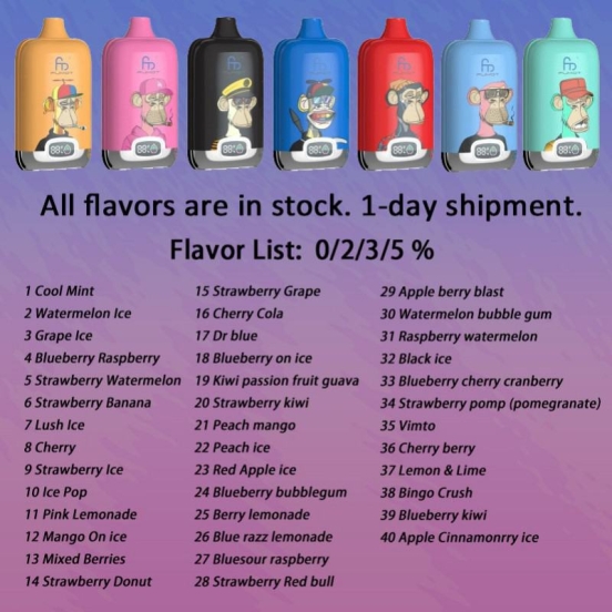 Fumot Wholesale Disposable Vape Pen Randm Fumot Digital Box