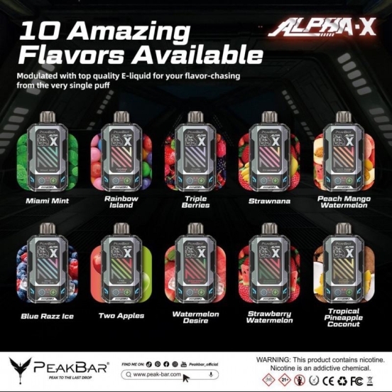 Original Alpha. X D105 10000 Puffs Vapes