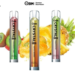 QBM Crystal 600 About 600 Puffs Vape Big Puff Pens Plus