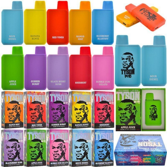 2024 Best Selling Disposable Tyson Pod Vape Brands