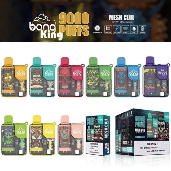 Top Picks 2024 Bang 9kkk Big Hit Disposable Vape