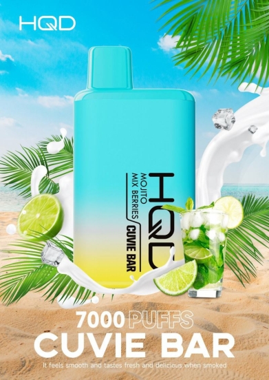Customizable Hqd H092 Cuvie 7000 Puffs Vape