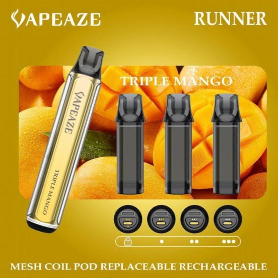 Cheap Pricing AZE Runner 600 Puffs Disposable Vape Wholesale