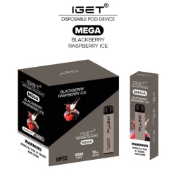 IGET Iget Mega 3000 Puffs Disposable E-cigarette Puff