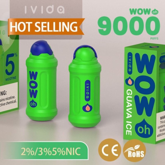 Competitive Pricing Disposable Vape IVIDA/OEM Wow 9000 Puffs Brands