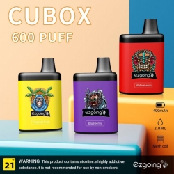 Ezgoing Cuobox- 600 Puffs Vape Big Puff Bar Plus