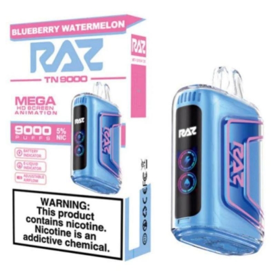Disposable Vapes Raz Raz Mega Tn 9000 Puffs Wholesale